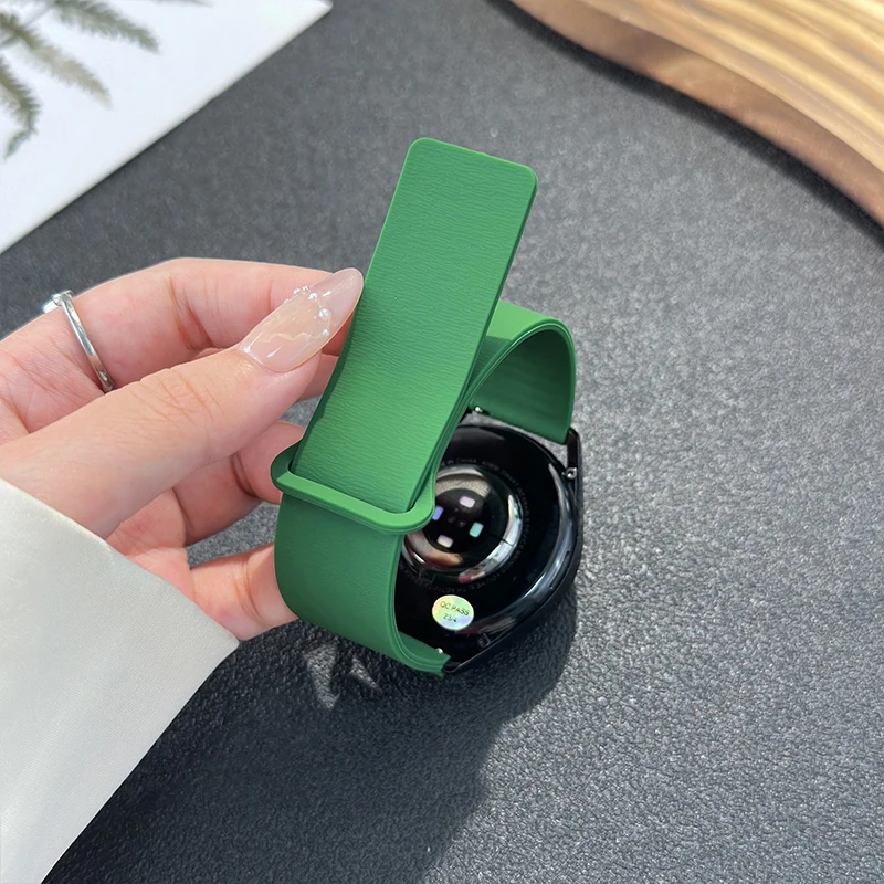 Enhanced Sport Magnetic Silicone Watch Strap - Universal Fit