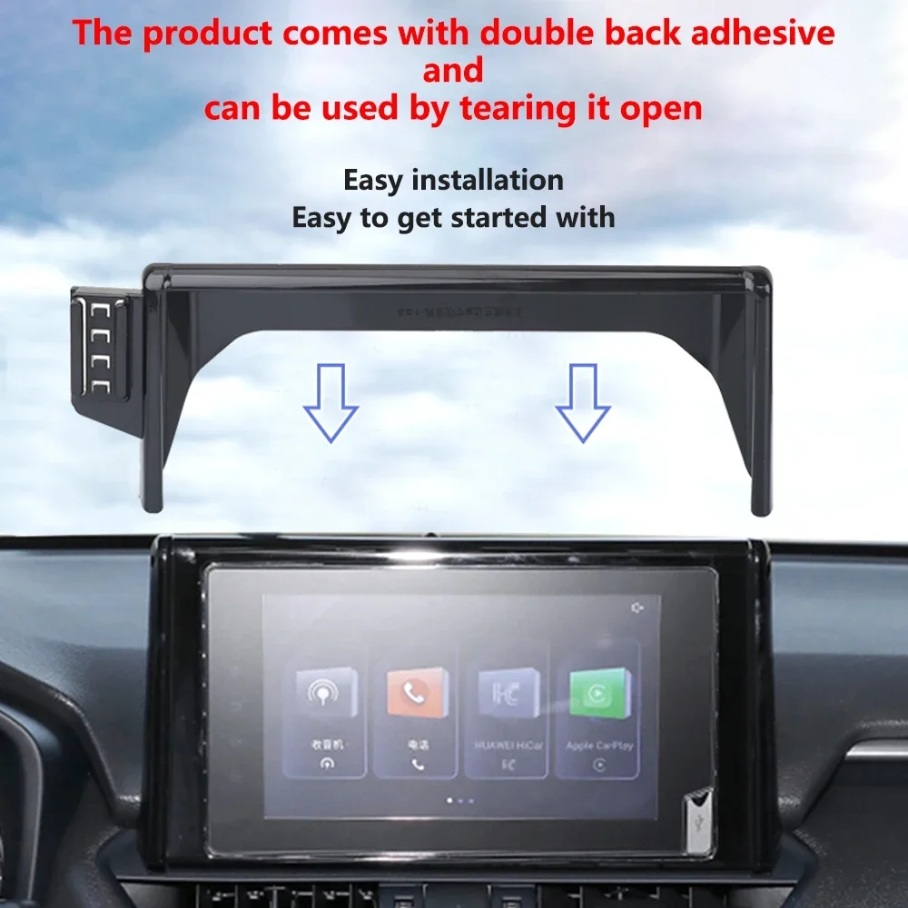 Ÿ RAV4 XA50 2019 2020 2021 2022 ũ ڵ ޴ ġ GPS 귡Ŷ, ߷ Ʈ , ڵ ĵ ׼