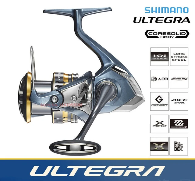 2021 NEW SHIMANO ULTEGRA 1000-5000 Fishing Spinning Reels G Free