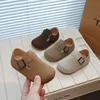 Kids Mary Jane Shoes 2024 Spring Autumn Children's Causal Simple Style Flats Shoes Versatile Non-slip Boys Girls Leather Shoes 3