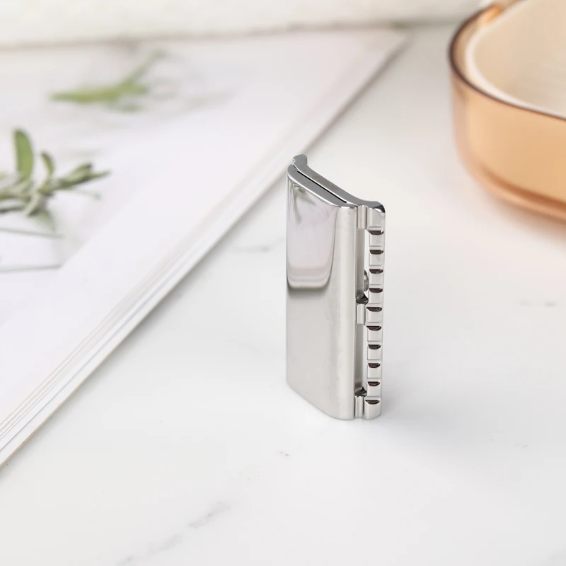 Yaqi-ghost 70sp 316ステンレス鋼安全かみそりの頭、磨かれた刃の