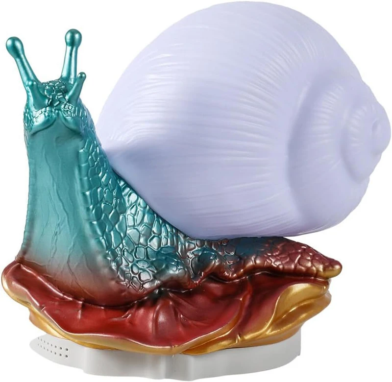 Snail Night Light Cute Lamps Bedside Desk Colors Night Light Gift for Christmas Girls Boys Kids Room Decoration