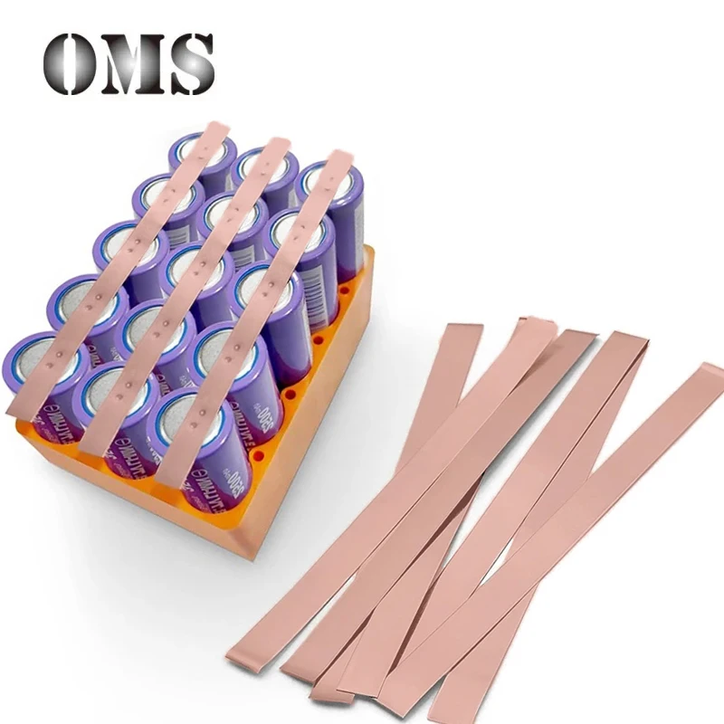 20 teile/paket Kupferst reifen laschen 0,2x10x mm Kupferst reifen blatt für das Punkts ch weißen von Li-Ionen-Akkus