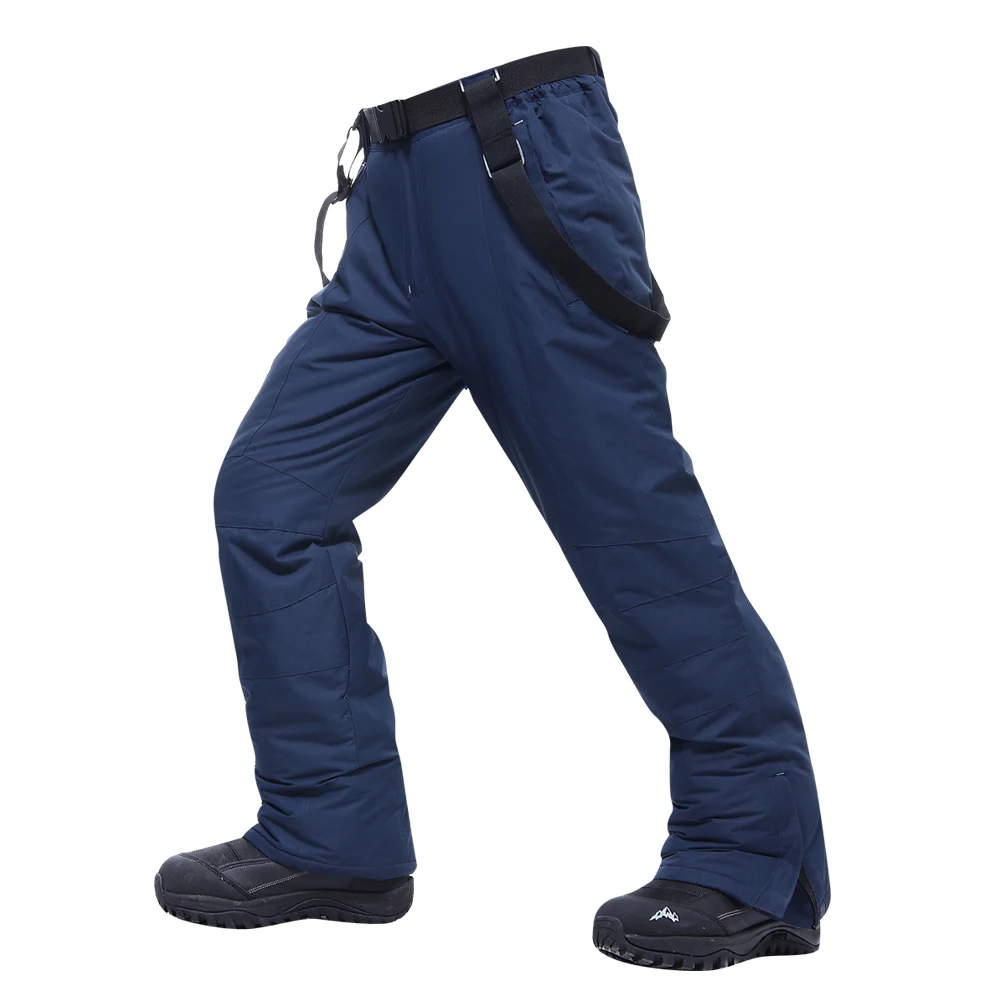 Men's Skiing Pants Warm Outdoor Working Fishing Clothes Waterproof Thinken Snow Trousers Winter Snow Snowboard Pants Men skiing pants