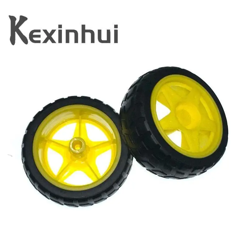 Arduino DIY Kit TT Motor Smart Car Robot Gear Motor Wheels Smart Car Chassis Robot Remote Control DC Gear