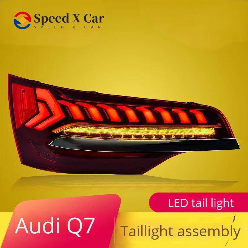 

Speed-x Suitable For Audi Q7 Taillight Assembly 06-15 Old Retrofit New Q7 Water Steering Led Taillight Assembly