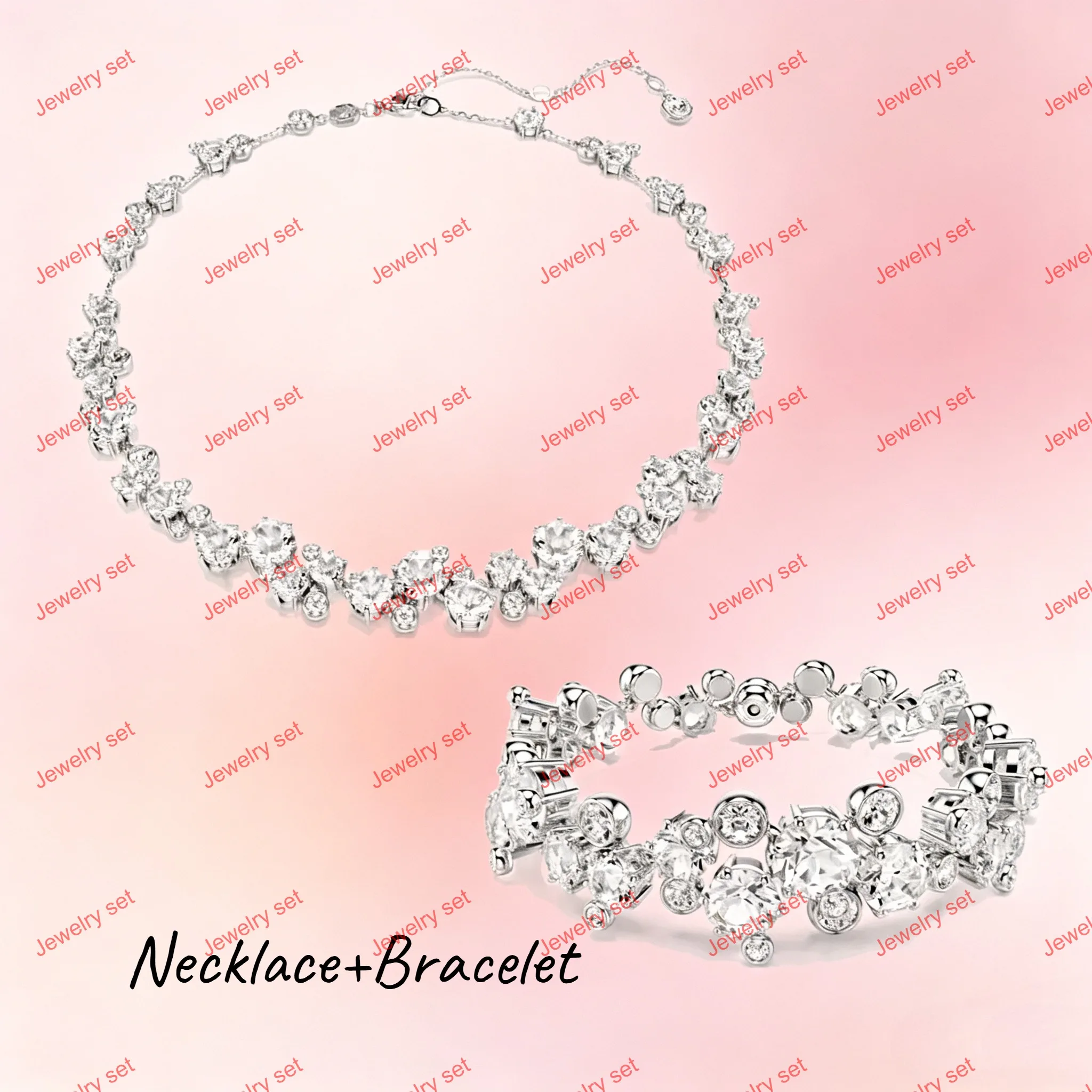2026 High Quality Shiny Luxury Brand Fine Jewelry Sets Exquisite Fine Fashion Party Gifts for Women New Christmas Ornaments - 2
