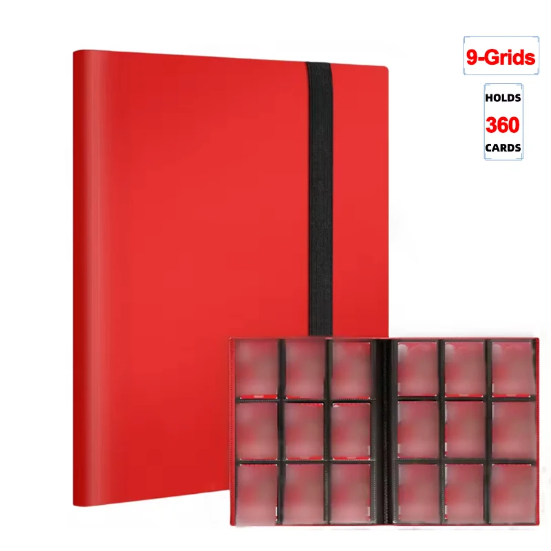 Premium Trading Card Binder - Durable Side-Loading PP Cover