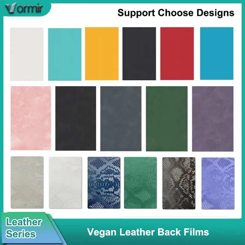 Phone back film Vormir 50pcs Litmus Back films for Cut machine Transparent Decoration stickers Back skins for Smartphone Customized sheets