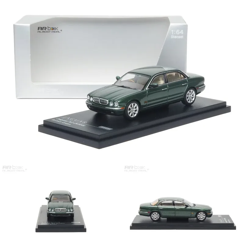 AR 박스 1: 64 재규어 XJ350 주조 합금 정적 자동차 모형, 소년용 명절 선물 장난감, 성인용 수집 장식품.