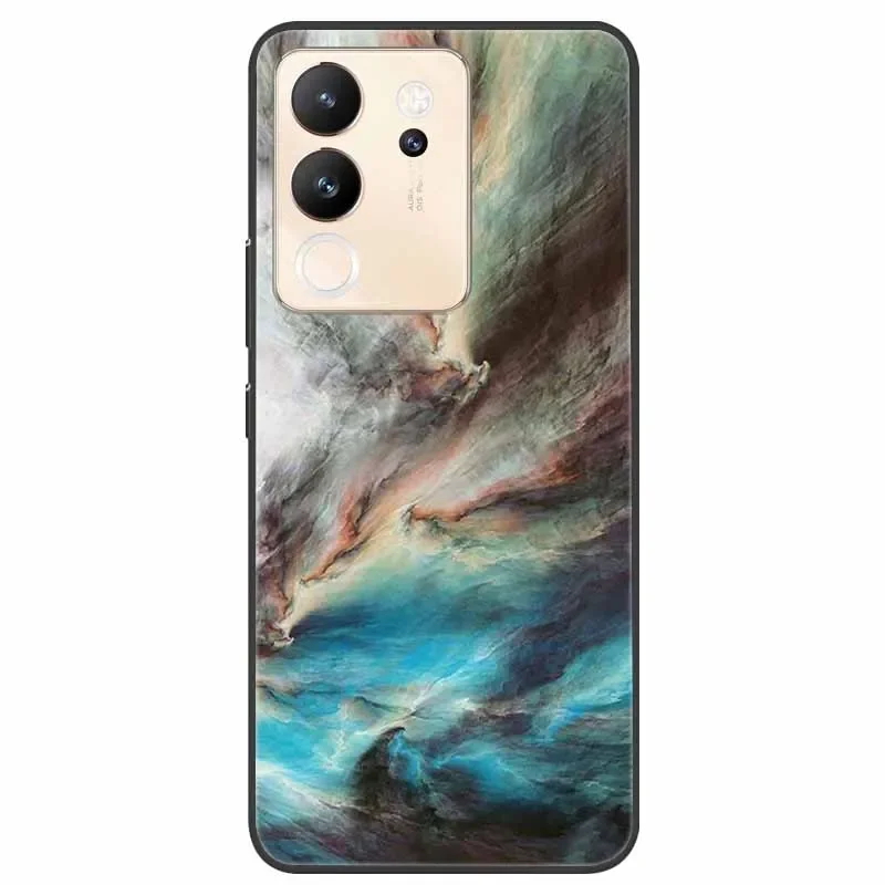 Lovely Marble Print TPU Silicone Phone Cover - Soft and Stylish Protection with Cool Design
