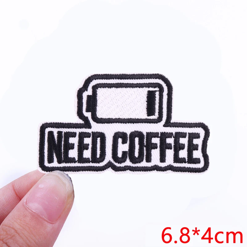 Embroidered Personality Slogan Iron-On Patch