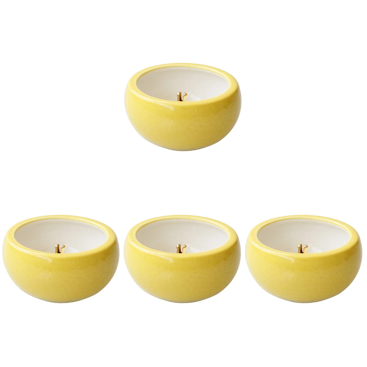 

4pcs Holder Ceramic Stick Holder Office Home Decoration