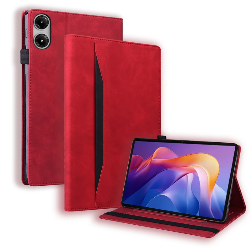 Luxury PU Leather Wallet Tablet Case Cover - 11-Inch Premium Edition