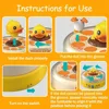 Children Bouncing Turntable Concentration Training Puzzle Parent Child Interaction Toy Children Bouncing Yellow Duck Toys 5