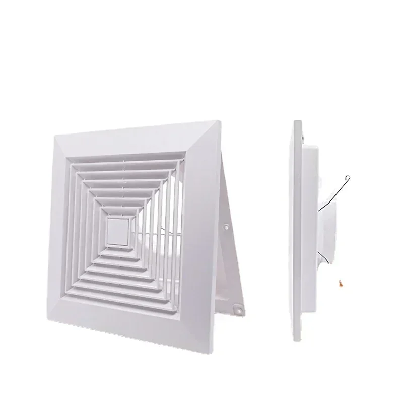 1PCS ABS Square Diffuser Air Conditioner Air Outlet Ceiling Ceiling New Outlet Duct Exhaust Vent Ventilation Hood air vent grille