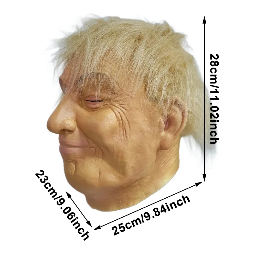 Donald Trump Face Mask for Mask Festival Halloween Easter Costume Party