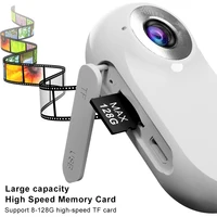 Mini Action Camera 1080P HD Head Mounted Magnetic Thumb Camcorders Outdoors Anti Shaking DV Sport Video Recorder Bike Helmet Cam 5