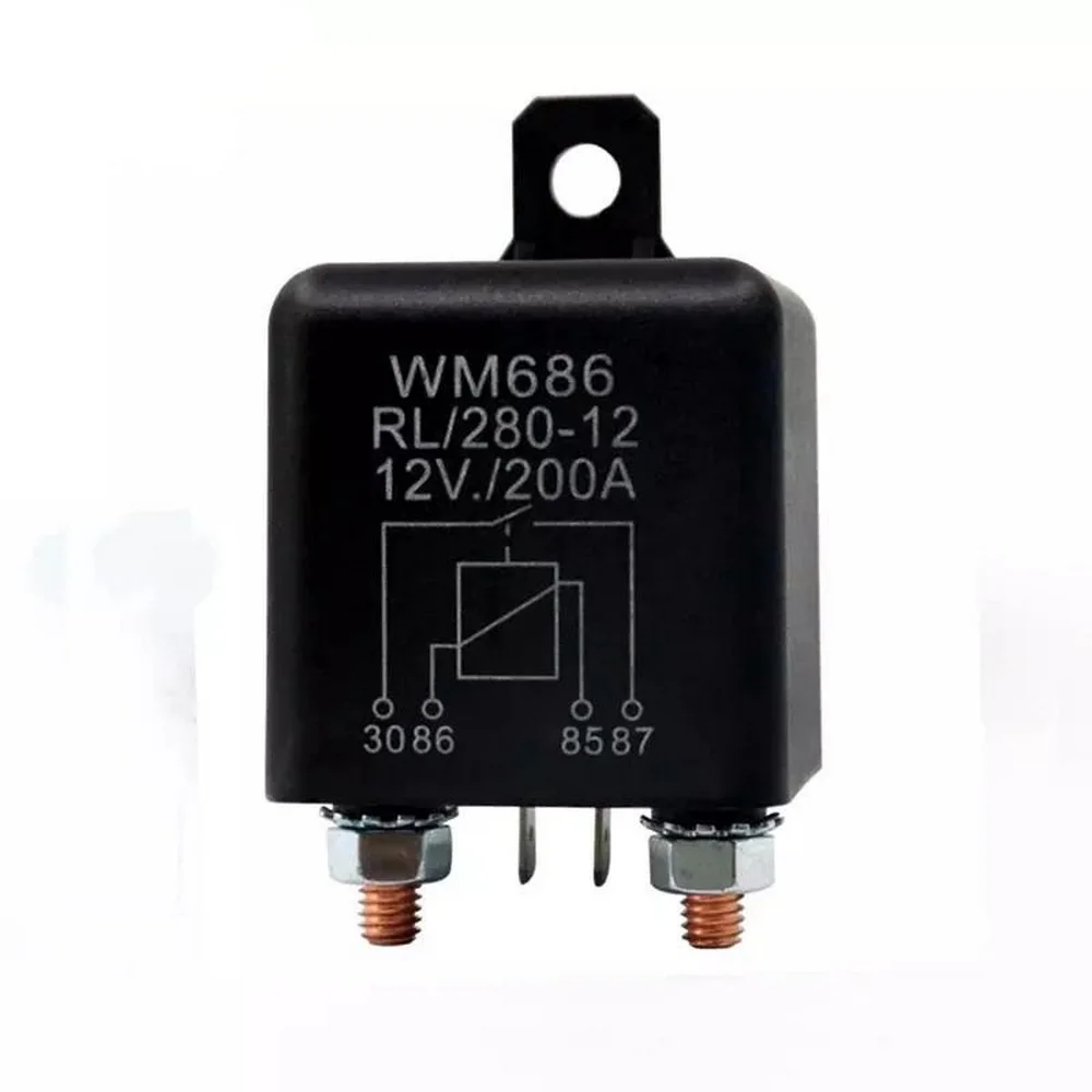 Current Relay Starting relay 200A 100A 12V 24V Power Automotive Heavy