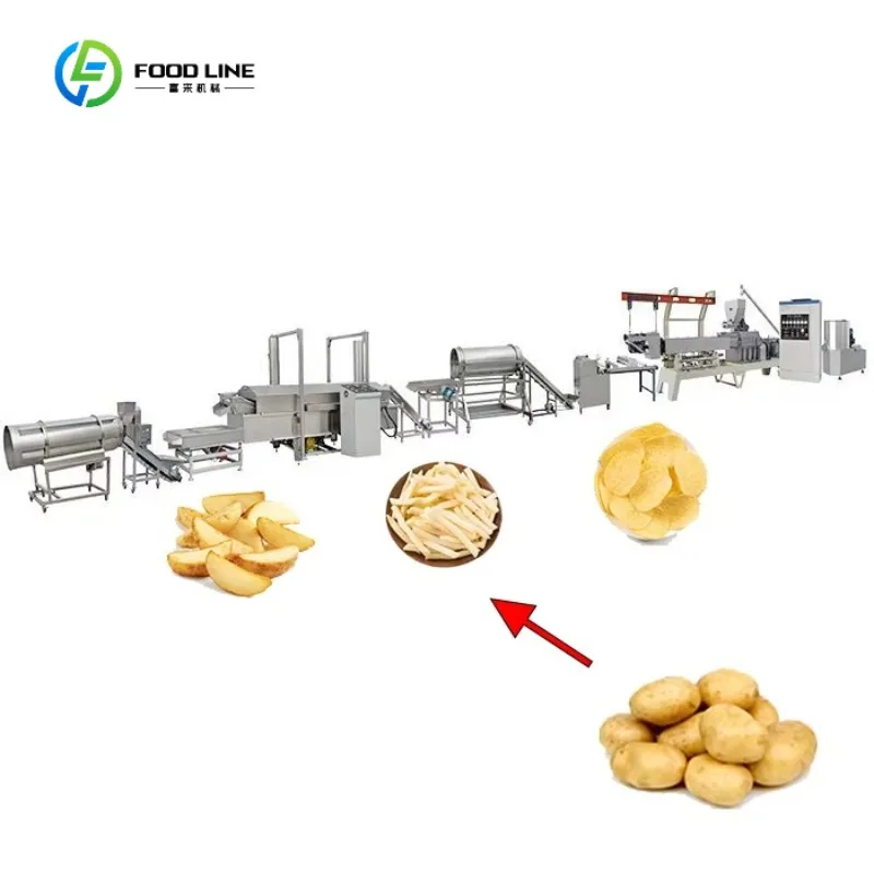 Macchina Automatica per Patatine Fritte con Sistema di Frittura