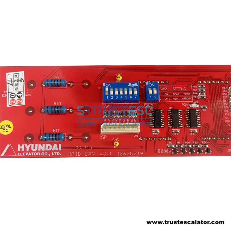 HPID-CAN 262C219 Elevator Board Indicator Use for Hyundai
