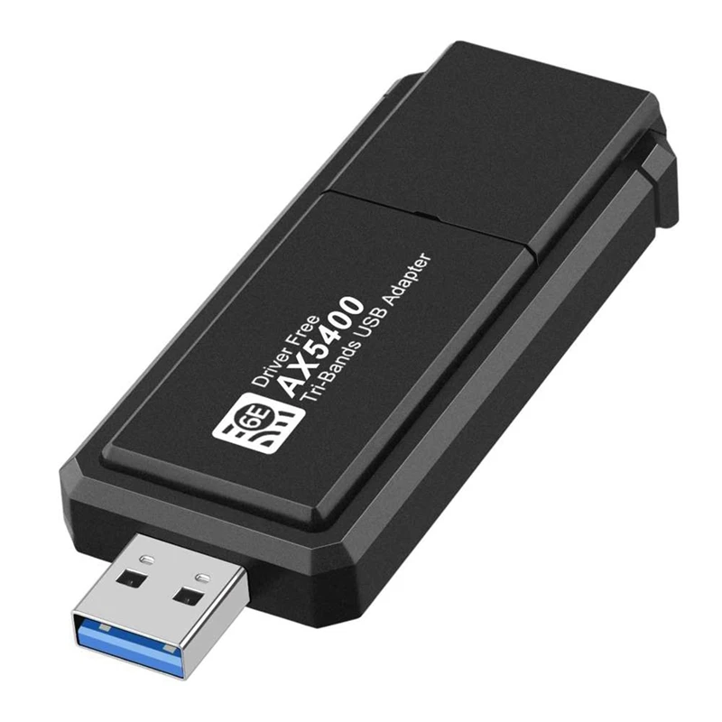 

USB 3.0 беспроводная сетевая карта 5400 Мбит/с, 1 шт.