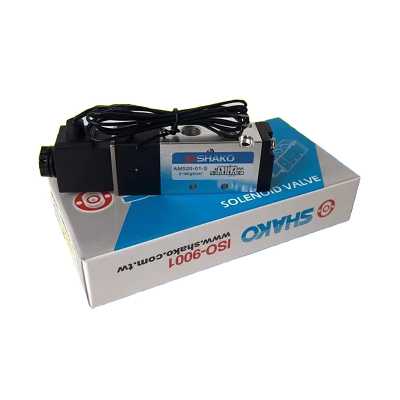 

SHAKO Solenoid Valve Pneumatic Electrically Operated Directional Valve AM520-01-S AM520-01-D BM520 BM520D
