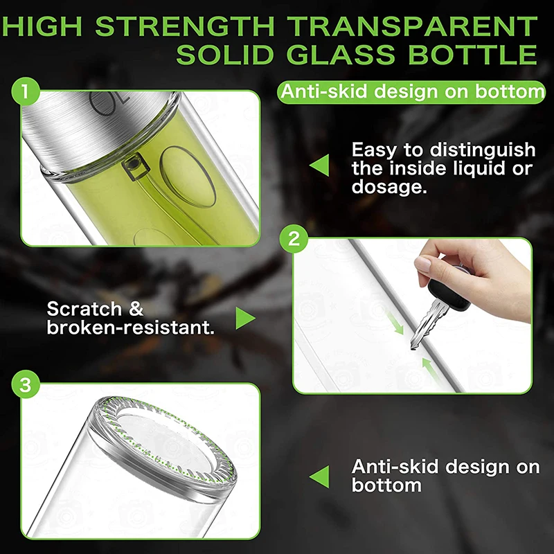 Glass Olive Oil Spray Bottle BBQ Cooking Baking Oil Vinegar Spray Bottles Water Pump Gravy Boats Grill BBQ Sprayer Kitchen Tools
