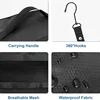 Large capacity foldable multifunctional clothing storage bag, wardrobe hanging clothing storage bag, multi-layer storage 3
