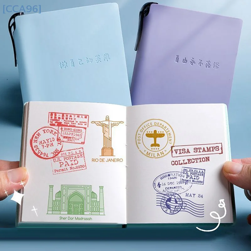 Mini Notebook High Quality Grid Page To Do List Diary Weekly Planner PU Leather Portable Agenda Book Students