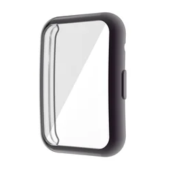 Slim TPU Watch Cover with Soft Screen Protector - Compatible with Huawei Watch Fit New SE Special Edition (GRAY)