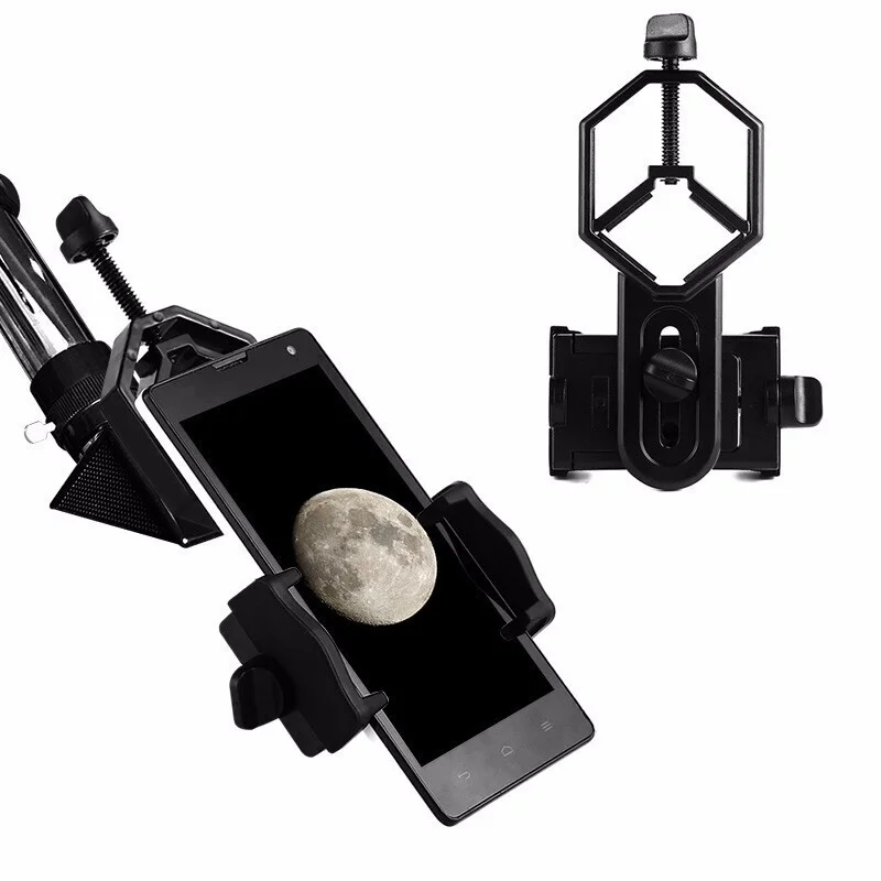 Portable Microscope Telescope Phone Adapter Mount Camera