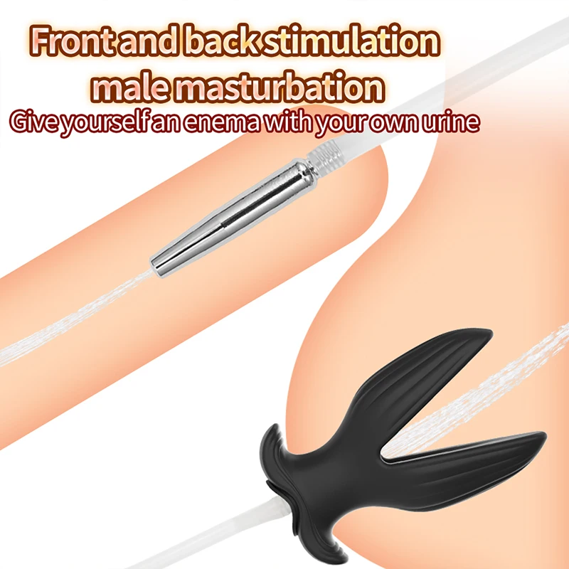 Hollow Butt Plug Dilator With Urinal Lock Flow | Gay Sex Toys for Men   Udatz