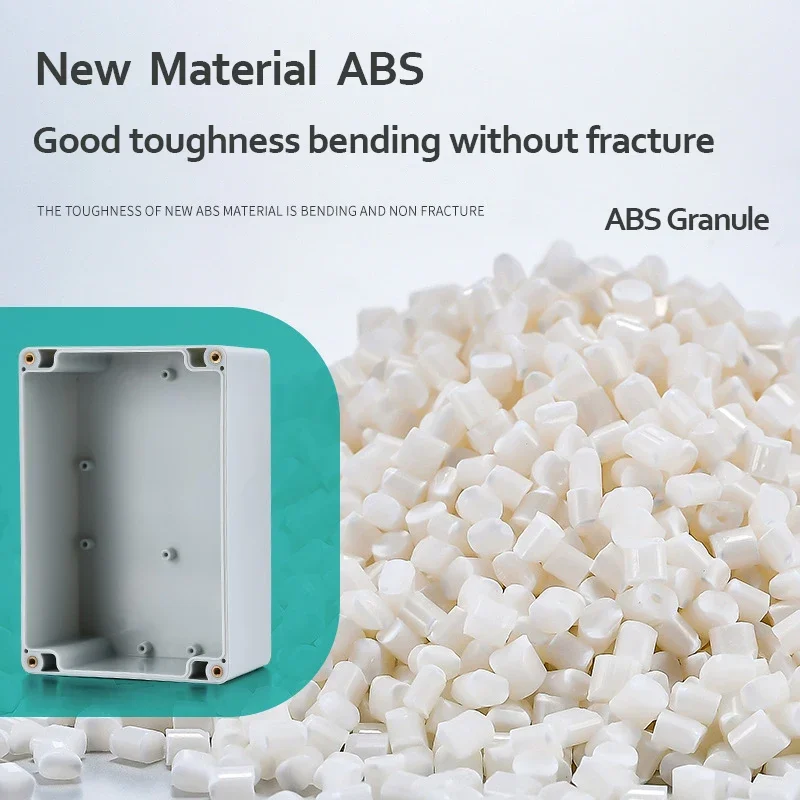 Durable Waterproof Junction Box - Compact ABS Construction, IP67 Rated
