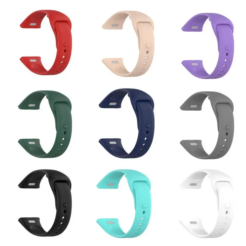 

Silicone Watchband For Redmi Watch 3 Soft Silicone Replacement Sport Bracelet Smartwatch Blet Wristband For Redmi Watch3