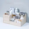 Large Capacity Cosmetic Storage Box Makeup Drawer Organizer Jewelry Nail Polish Makeup Container Desktop Sundries Storage Box 4