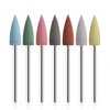 Rubber Nail Drill Bit Electric Nail Files Pedicure Manicure Milling Cutter Silicone Polishing Buffer Polisher Grinder Cuticle 5