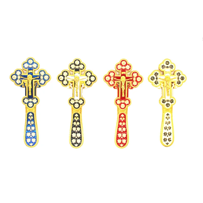 

Jesus Cross Hand Prayer Orthodox Christ Religious Catholic Church Utensils Home Decoration