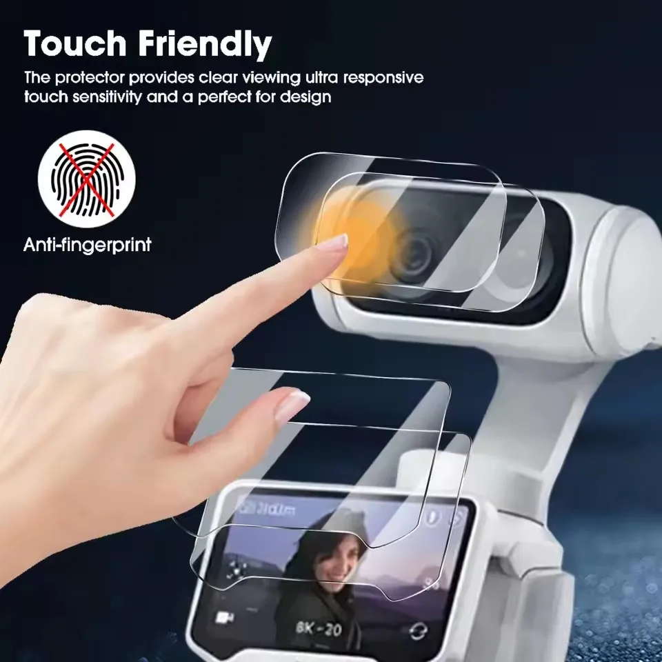 Premium 9H Tempered Glass Screen Protector for Camera Lens - Ultimate Gimbal Camera Accessory