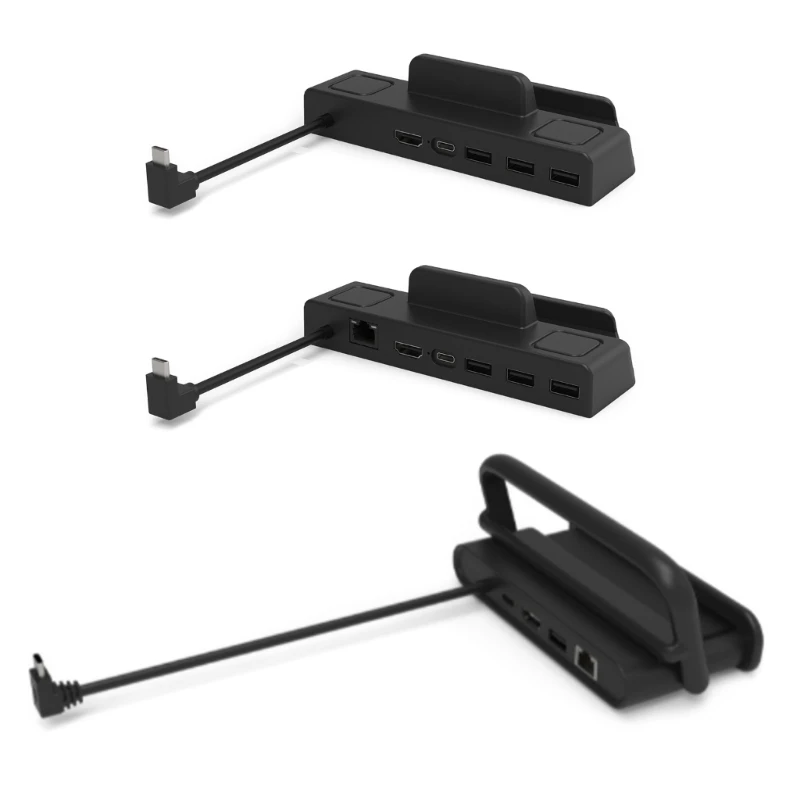 Docking Station Tipo Console Gioco Supporto Hub Ethernet 4K60Hz Per Steamdeck