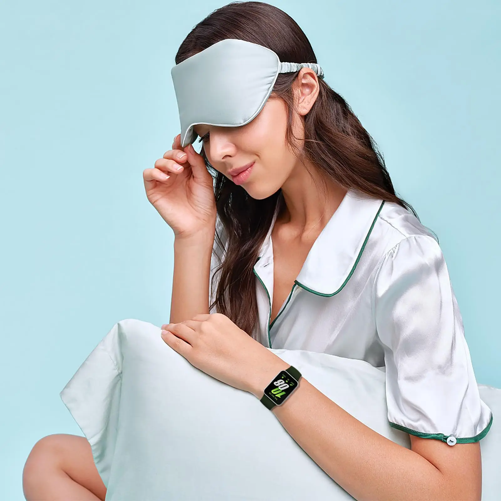 Silicone Sport Strap for Smartwatch - Durable Rubber Bracelet Accessory