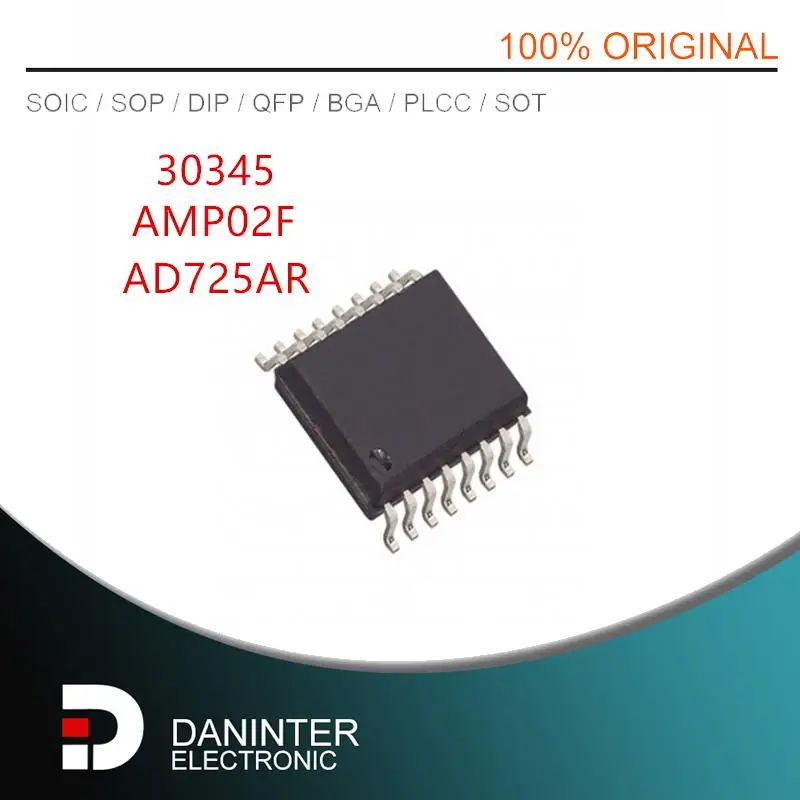 

5 шт./партия AD725AR AD725ARZ AD725 30345 AMP02F AMP02FS AMP02 SOP16
