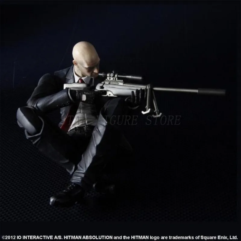 Play Arts Hitman Codename 47 Action Figure PA Agent 47 Figurine