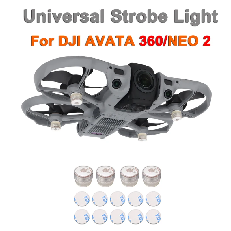 Lampa stroboskopowa do drona DJI AVATA NEO FPV MAVIC AIR - Zestaw 2 sztuk