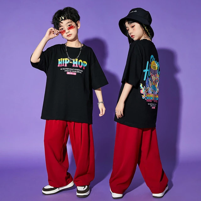 Jazz Dance Hip Hop Costume For Adults Single Sleeved Loose Cropped Trousers  Women Outfit For Stage Performances SL4544 From Hangtag, $21.28