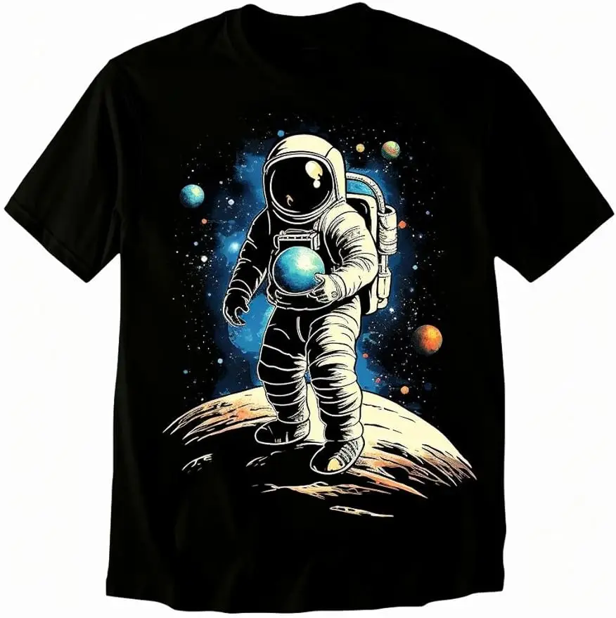 

Галактическое приключение, астронавт, космическое исследование, тройник для мужчин