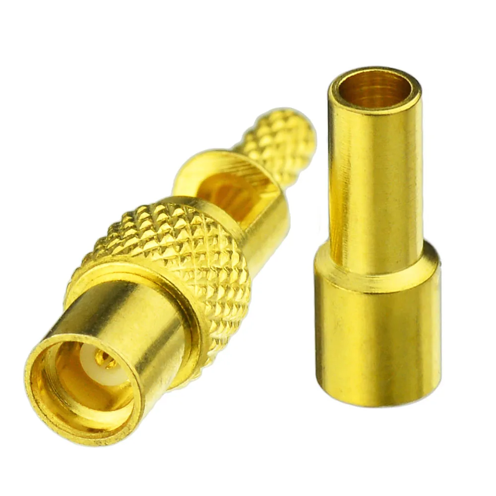 

Superbat MMCX Crimp Female Straight RF Coaxial Connector for Cable 1.13mm,1.37mm RG178