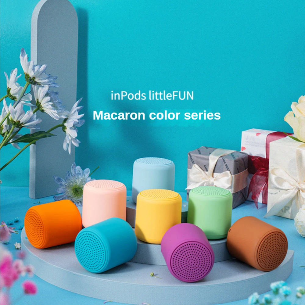 NewWirelessMiniBluetoothSpeakerColumn3DStereoMusicSurround