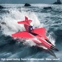 Rc Aeroplane H650 Raptor Water Land Air Fixed Wing Foam Waterproof Aeroplane Brushless Motor Radio-Controlled Aircraft Electric 1
