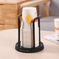 Kitchen Paper Cup Holder Disposables Cups Picker Multifunctional Desktop Cup Storage Rack Household Coffee Cup Holder for Home 4